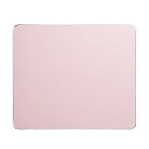 Novablk Aluminum Mouse Pad Ultra-Thin Non-slip Waterproof Metal Mat for Smooth Precision and Fast Control in Pink
