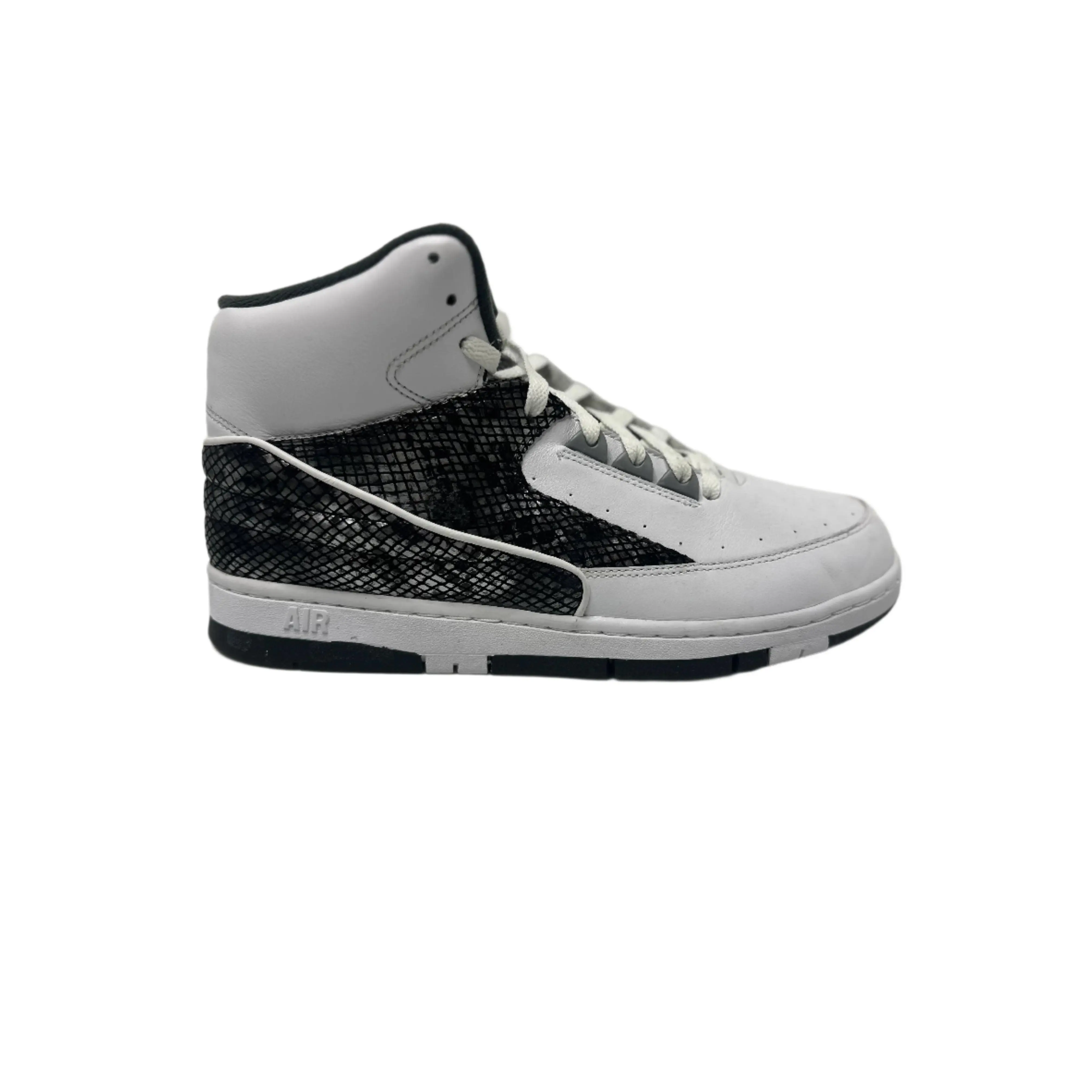 Preowned Nike Air Python White Metallic Silver