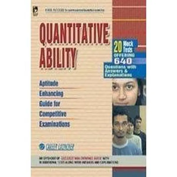 USED Book - Quantitative Ability by Career Launcher (Paperback) - english
