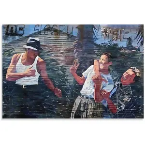 Blood In Blood Out Movie Poster (2) Posters Wall Art Painting Canvas Gift Living Room Prints Bedroom Decor Poster Artworks 12x18inch(30x45cm)