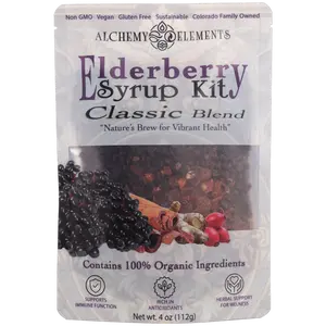 Organic Elderberry Syrup Brew Kit - Classic Blend by Alchemy Elements Organic Elderberry Syrup Brew Kit - Classic Blend by Alchemy Elements
