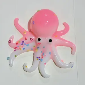 Ocean Animal Octopus Stress Relief Toy, Pinching Simulation with Music, Glutinous Rice Cake Texture, Realistic Pimple Popper, Banana Squishy, T13 Action Figure Gift