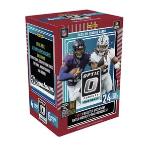 Panini NFL Optic 2025 Blaster Box (Pink Parallels)