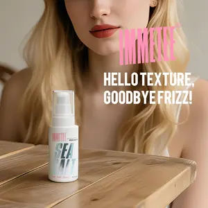 Sea Salt Hair Spray for Beach Waves & Volume – immetee Texturizing Spray for Fine or Straight Hair, Fuller Look, texturizer 120ml
