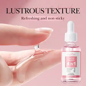 Four-in-one facial brightening high-moistureessence, rich in vitamins C and E, moisturizing,hydrating, maintaining skin radiance, suitable fordaily skincare use Serums