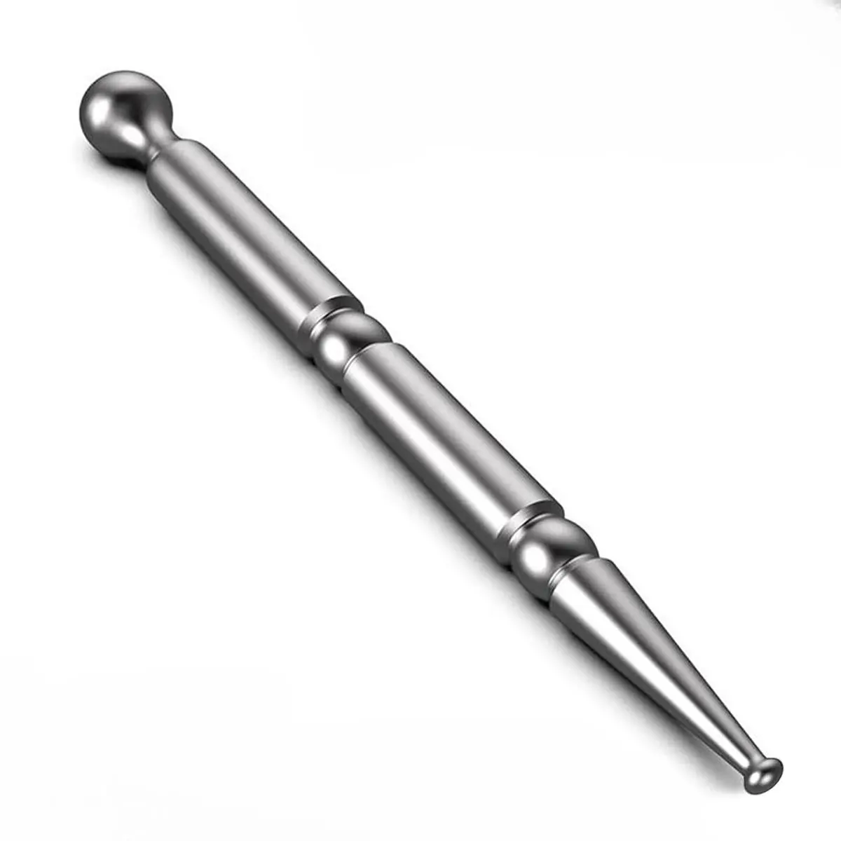 Stainless Steel Manual Massage Tool, Facial Reflexology Tool, Facial Roller, Facial Beauty Massagers, Lymphatic Drainage Roller, Trigger Point Massager Tool, Deep Tissue Massage Tool for Home & Spa