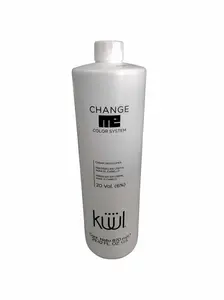 Kuul Change Me Color System Peroxide en Crema para el Cabello 20 Vol. (6%) 870 ml. 30 Fl. Oz. Haircare Powder