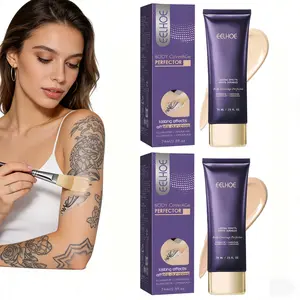 Body Coverage Perfector Flawless Complexion Full Coverage Tattoo Concealer for Body Water and Sweat Resistant Tattoo Cover up Make-up Base