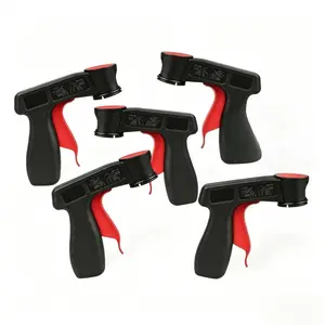 5-Pack Easy Spray Paint Handles, Home DIY Renovation Tool Set, Simplified Painting Accessories, Perfect for Household Projects, Paint Sprayer Accessories