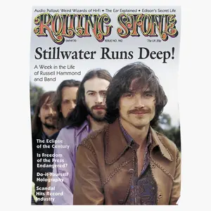 Almost Famous - Stillwater Runs Deep! Poster - Nostalgic and Vibrant Art Print Celebrating the Classic Film Almost Famous