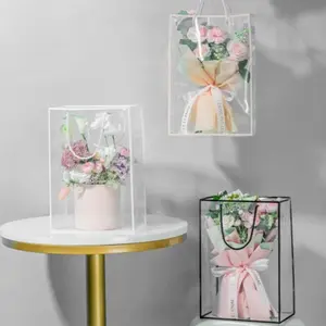 Pack of 5, Transparent Gift Bags