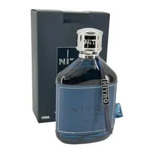 DMT Paris Nitro Blue Men Pour Homme Perfume Spray 3.4 fl.oz Citrus, Wood, Sweet, Warm Spicy, Amber, Balsamic, Powdery, Cinnamon Eau De Parfum