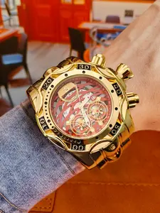 Large Dial Men's Watch From the Chic Clown Series, Minimalist Style for Young Adults and Students, Trendy Korean Street Fashion Gift Choice, High End Watch