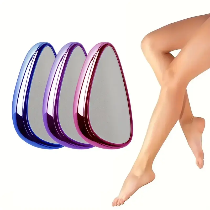 Painless Easy Hair Removal Device, Portable Pain-Free Epilator, Ergonomic Design, Suitable for Legs Arms Back, Body Hair Remover, Women Men Smooth Hair Tool