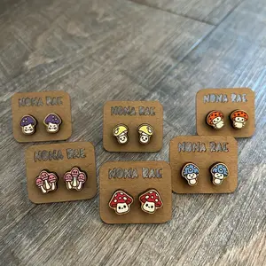 Shroomy Friends Earrings