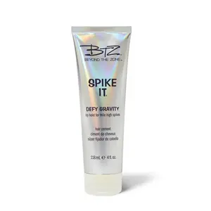 Beyond The Zone Spike It Hair Cement, StrongHold Hair Gel, Great for All Hair Types, 4 oz
