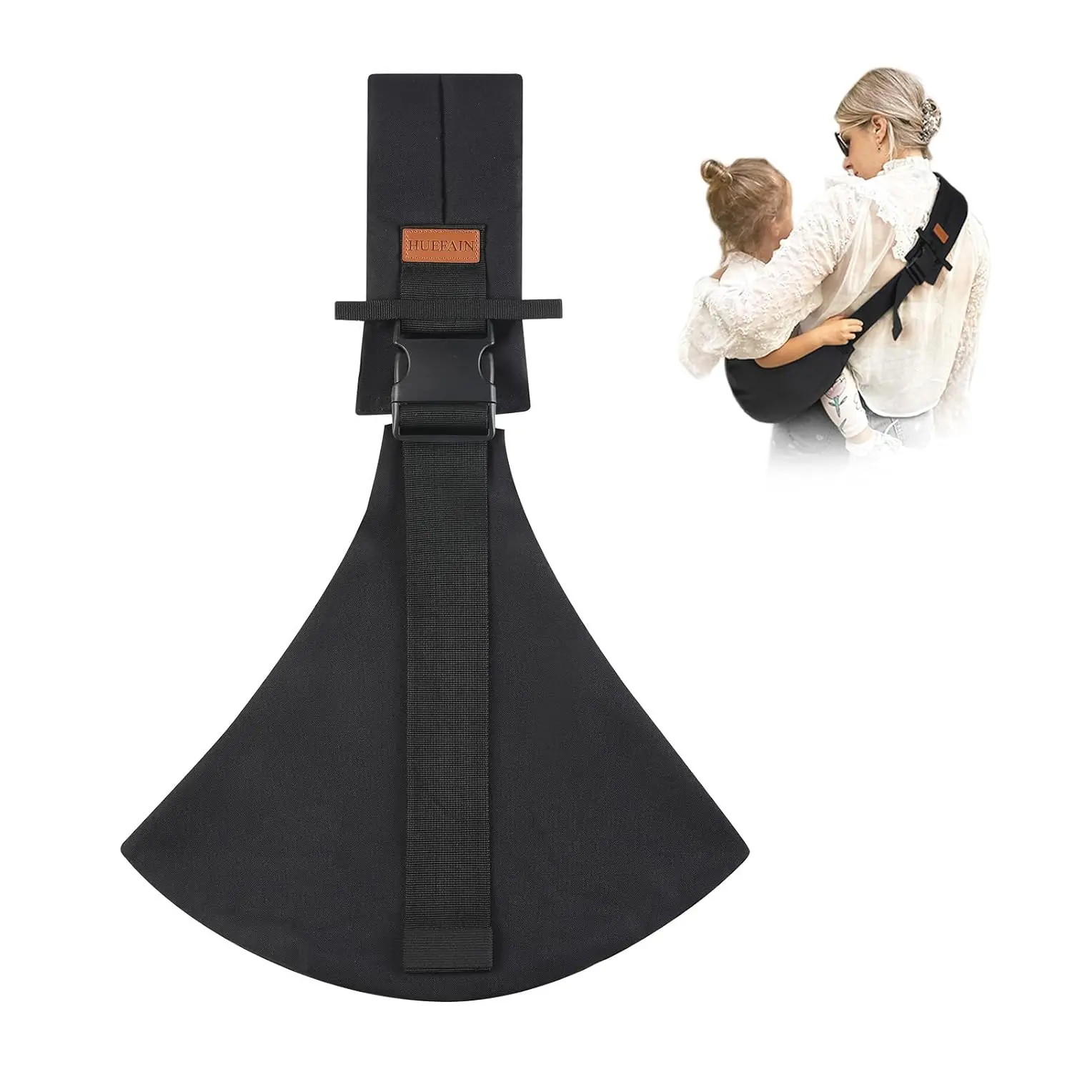 2026 New Adjustable Baby Sling Carrier with Buckle, Light Weight Non-Slip Hip Seat, Safety Ropes, Portable Breathable Women's Crossbody Bag for 10-30lbs Infants, Valentine's Day Gift for Spouses
