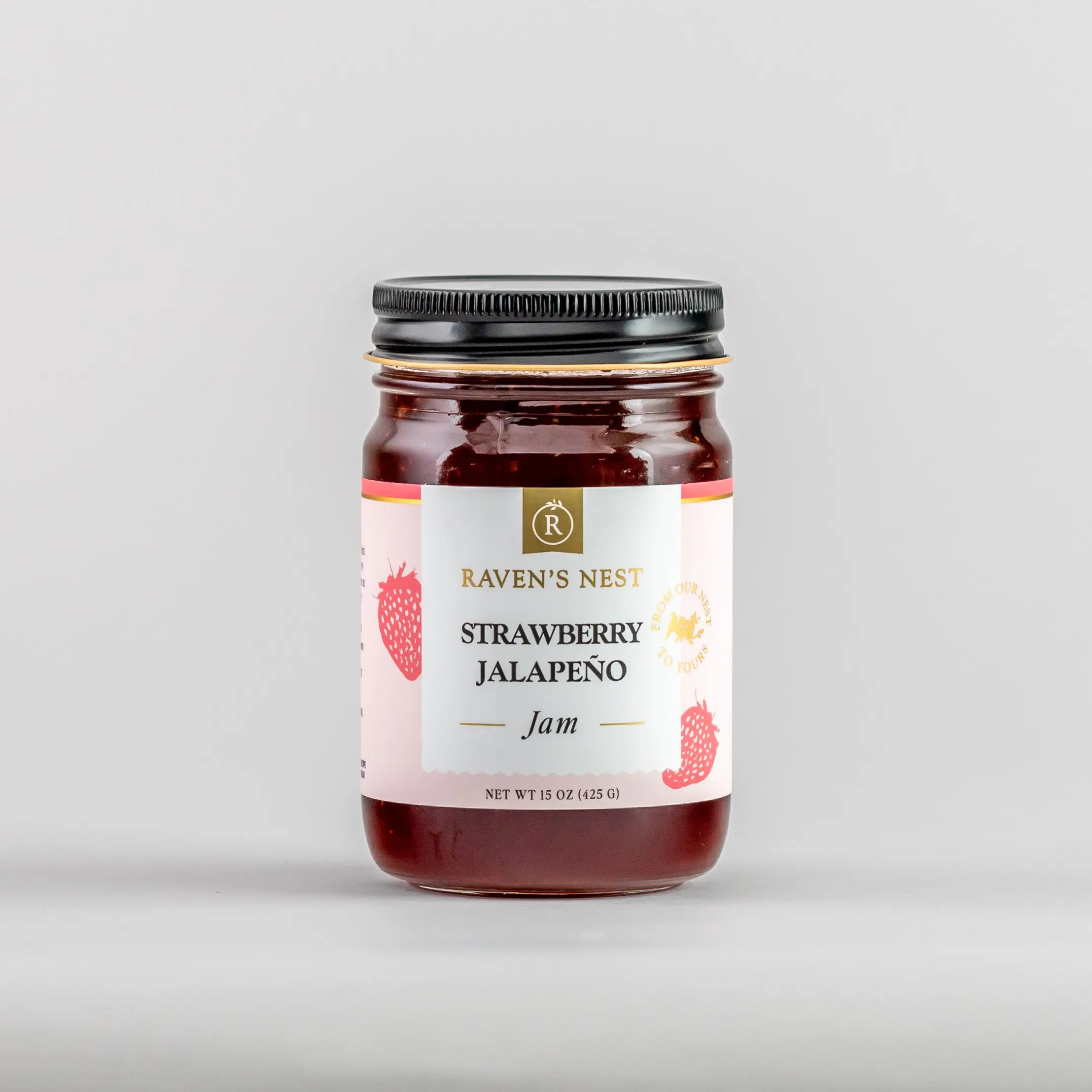 Strawberry Jalapeño Jam - 15 oz.