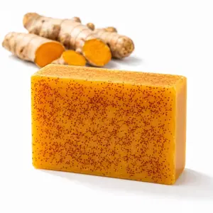 Turmeric Skincare Soap, Natural Facial & Body Cleanser for Dark Spots, Hyperpigmentation & Uneven Skin Tone, Moisturizing Daily Skin Care Bar for All Skin Types summervibes