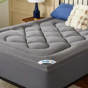 【Summervibes】BEDLORE Thick Mattress Topper, Chinese Knot Pattern, Thick Pillow Top Pad for Back Pain Relief, Cooling Soft Mattress Cover with Deep Pockets 6-18 inch, Ideal for Home & Hotel Use