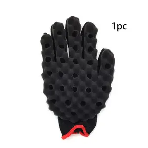 Perm Sponge Curling Glove, Sponge Eraser Bead Styling Glove, Hairdressing Tool, Hair Care Accessory, Beauty Essentials