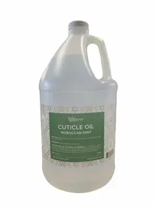 Nail Extravaganza Moroccan Mint Cuticle Oil - 128 fl. oz. Large-Size Manicure Treatment, Pleasant Distinctive Aroma, for Cuticle Care & Youthful Nail Health, Nail Care