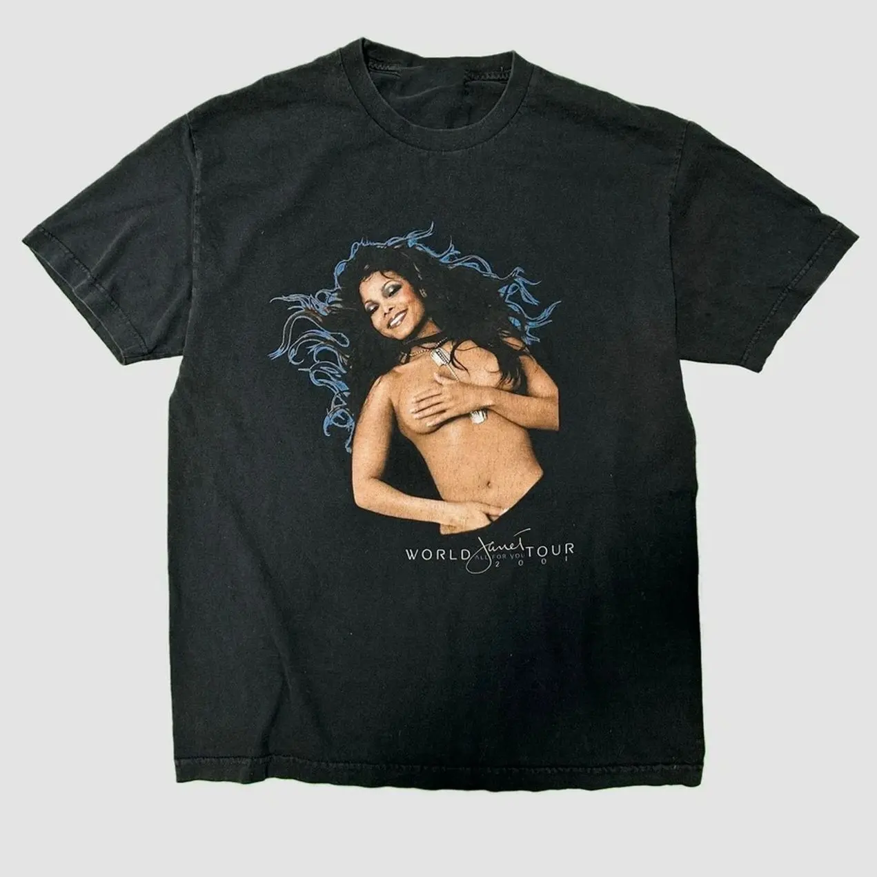 Concert Janet Jackson Singer All Over Print Unisex All Size S-5XL T -Shirt SC551 Q