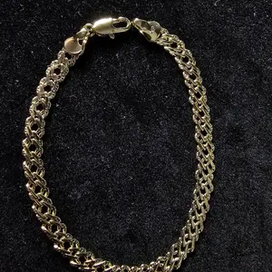 14k Gold Plated Tejido Chino Pulsera