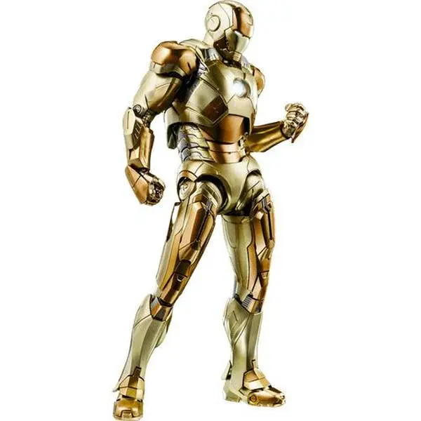 Threezero Marvel: The Infinity Saga DLX Series Iron Man Mark 21 Collectible Action Figurine - Die-Cast Zinc, 48 Points of Articulation