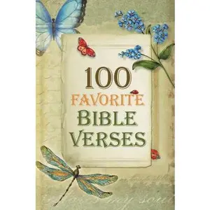 USED-100 Favorite Bible Verses by Thomas Nelson (Hardcover)