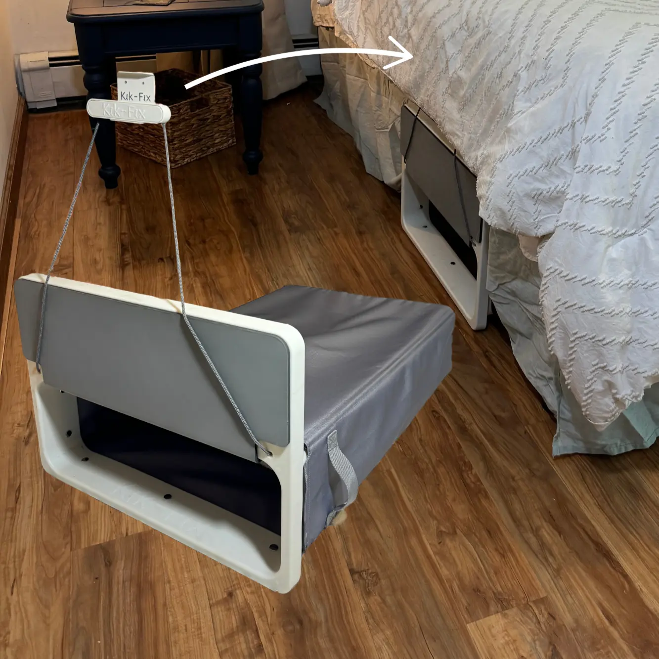 Patented Kik-Fix + No-Bend Handle