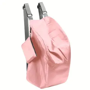 2pcs Multifunctional Foldable Storage Bags Set, Oxford Cloth, Sports Style, Convertible Shoulder/Handbag for Women, Travel, Shopping, Gym - Hand Wash/Dry Clean