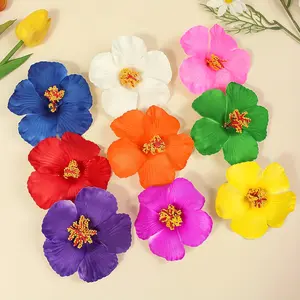 1 piece of hibiscus flower hair accessory, cute and sweet style for women, hibiscus flower hair clip for seaside beach vacation, hibiscus flower hair clip and hair accessory!!!