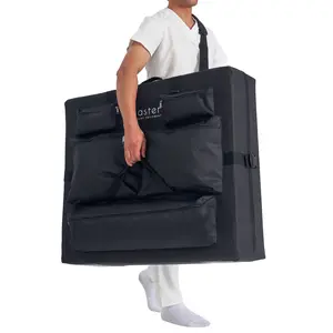 Master Massage Universal Size Portable Massage Table Carry Case with 5 Pockets for All Brands and Sizes, Oversized Carrying Bag for Foldable Massage Bed-Fits 25” to 32” Width Folding Mas3sage Table- Black.