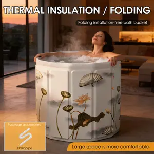 Winter-Friendly Warm Bath Tub – Great Heat Retention & Comfort