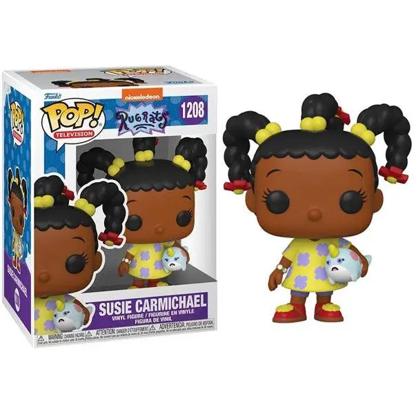Funko Pop! Susie Carmichael Collectible Figure - Rugrats TV Series #1208 Vinyl Figurine with PopShield Protector, Collectible Figures