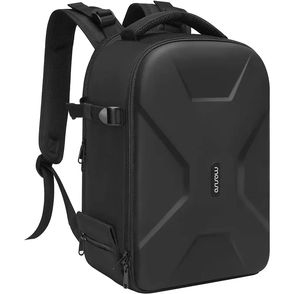 MOSISO Camera Backpack,DSLR/SLR/Mirrorless Photography Camera Bag Full Open Waterproof Hardshell Bag with Insert&Tripod Holder&Laptop Compartment Compatible with Canon/Nikon/Sony, Accessories, Polycarbonate