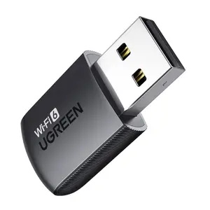 UGREEN WiFi Adapter for Desktop PC, AX900 USB WiFi 6 Adapter with 5GHz/2.4GHz Dual Band, Built-in Driver for Windows 10/11 UGREEN WiFi Adapter for Desktop PC, AX900 USB WiFi 6 Adapter with 5GHz/2.4GHz Dual Band, Built-in Driver for Windows 10/11