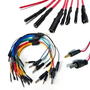 8-way ECU Breakout Leads for Link Car Inspection Tools, Car Module ECU Jumper Wires for Connect Multimeter Oscilloscope, Universal Car Inspection Tools, Suitable for Workshop Tool, Car Repair Tools