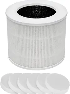Core Mini Filter H13 True HEPA Filters for LEVOIT Core Mini Core Mini-P Air Purifier Replacement Filter 3-in-1 HEPA, High-Efficiency Activated Carbon, Replace Part Core Mini-RF