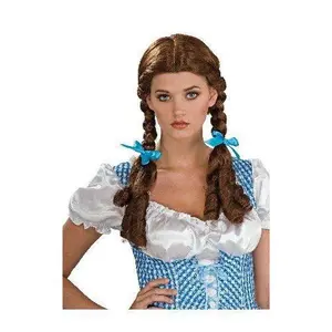 Brown Dorothy Wig - Wizard of Oz - Licensed Costume Accessory - One Size