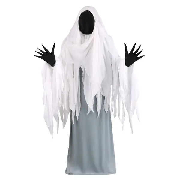 Plus Size Spooky Ghost Costume for Adults