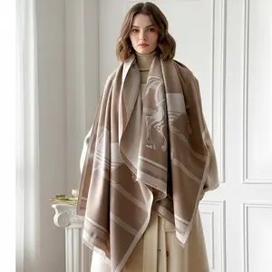 Winter Women Warm Scarf Long Shawl Cold Weather Thick Scarfs Colorful Plaid