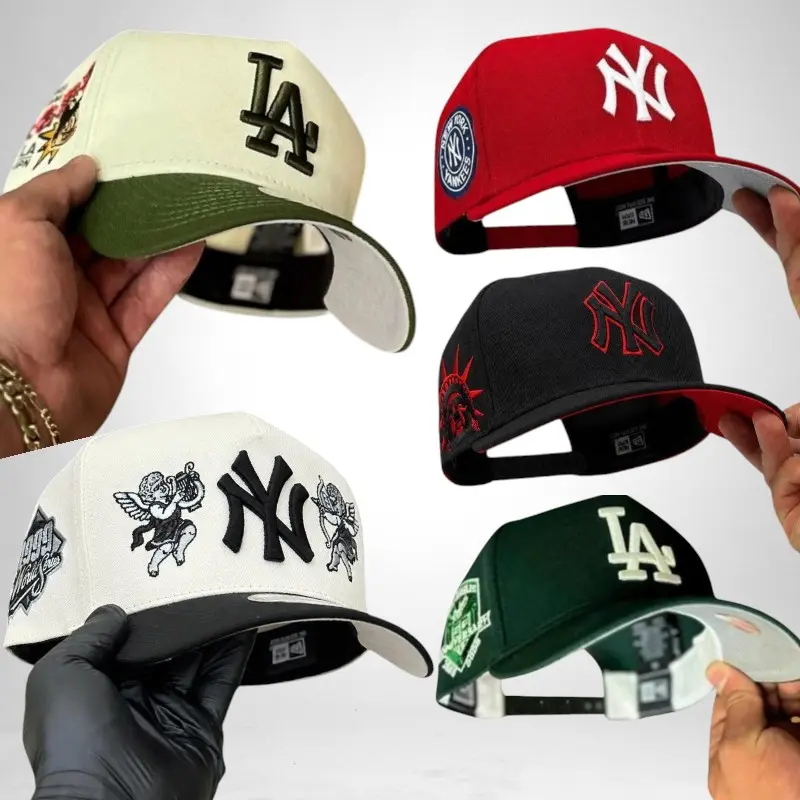 New Era MLB Dodgers Yankees 9FORTY 59FIFTY Snapback Cap – Unisex Fitted Baseball Hat for Men & Women, Gorras de Béisbol Streetwear, Adjustable Trucker Style, Premium Embroidery Detail, Urban USA 2026 Trend, Limited Drop Fashion