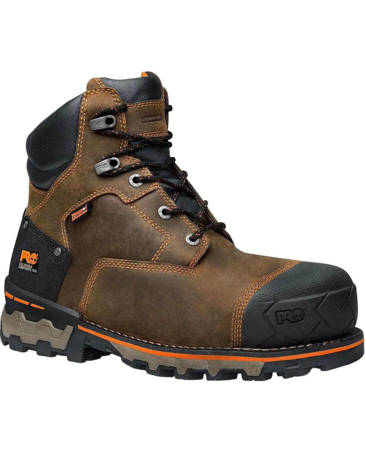 Timberland Men's Pro Boondock Waterproof 6" Lace-Up Work Boot Composite Toe - 92615