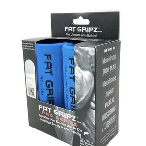Fat Gripz Pro Series - Thick Bar Grips for Bigger Arms Stronger Forearms & Ultimate Grip Strength - Trusted by Champions Like Jay Cutler & Phil Heath