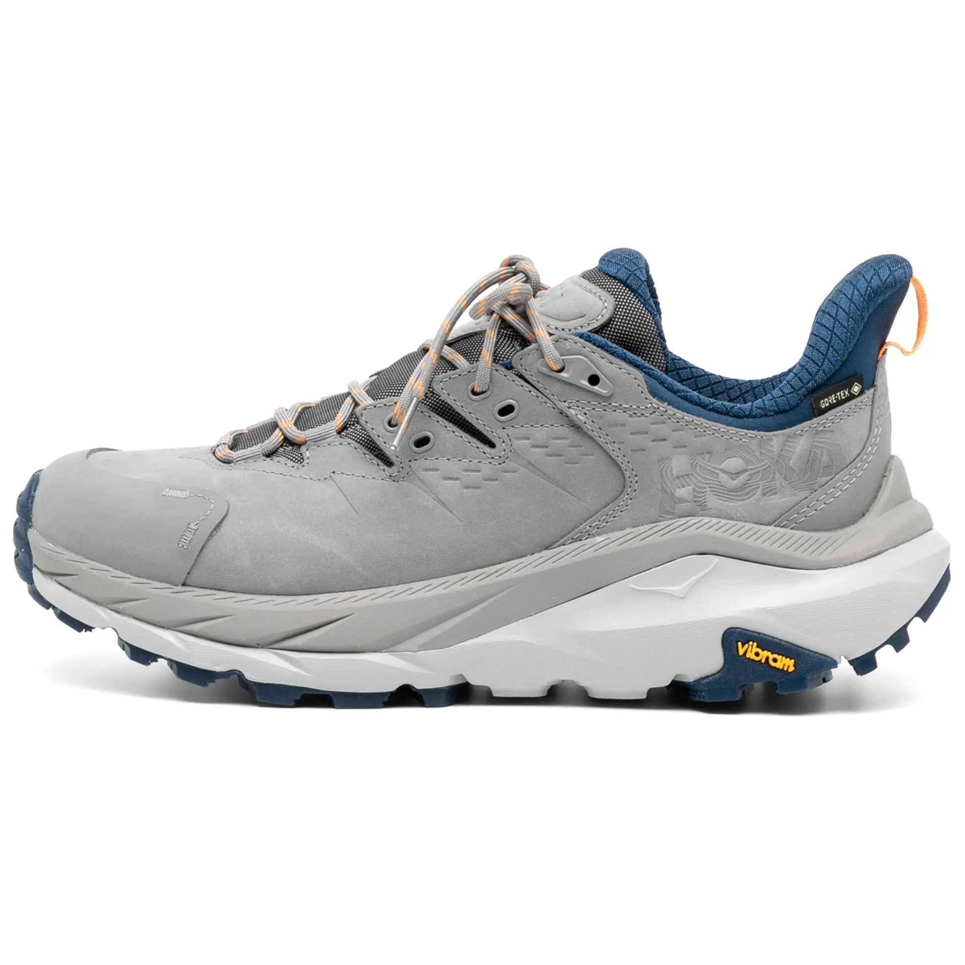 Hoka One One Kaha 2 Low GTX Men's Grey Hiking Shoes: Soft, Comfortable, Slip-Resistant, Durable Trending Shoes, House White Official Shoes to Get / Maison Mihara