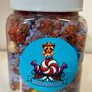 Cowgirls Candy Rush Bubblegum Cotton Candy Nerdz Clusters-Sweet Snack Bonbon