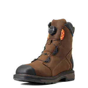Men's WorkHog XT 8" BOA Waterproof Carbon Toe Work Boots