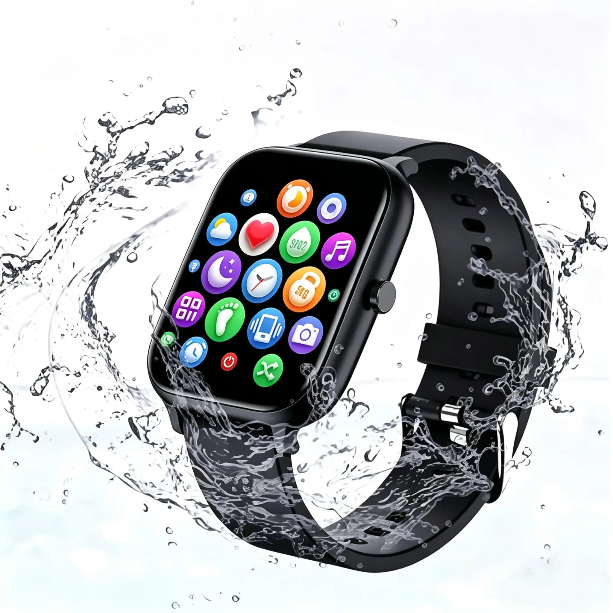 Smart Watch, Wireless Talking/Dialing, Multi-Sport Mode, Call Reminder And Rejection, SMS Reminder, Message Reminder, Various APP Reminders, Multi-Function Display, HD Screen, Gifts, Multiple Colors Alloy Charging Pink Smartphone USB Wearable Rechargeable